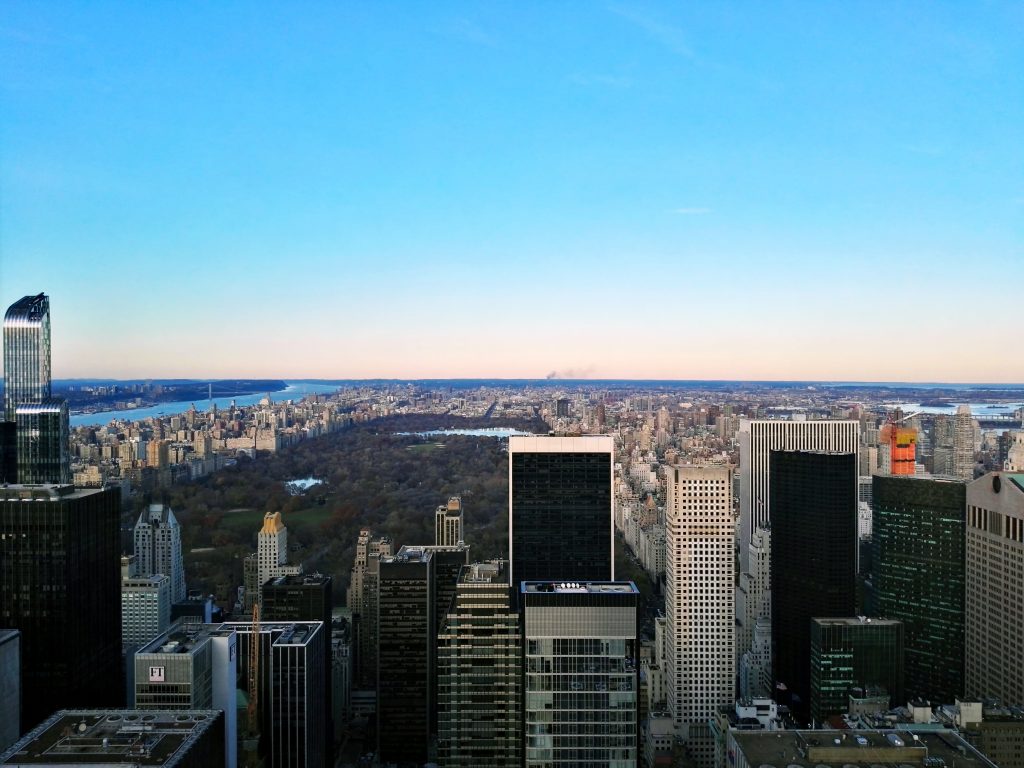 Central Park Central Park desde Top of the Rock