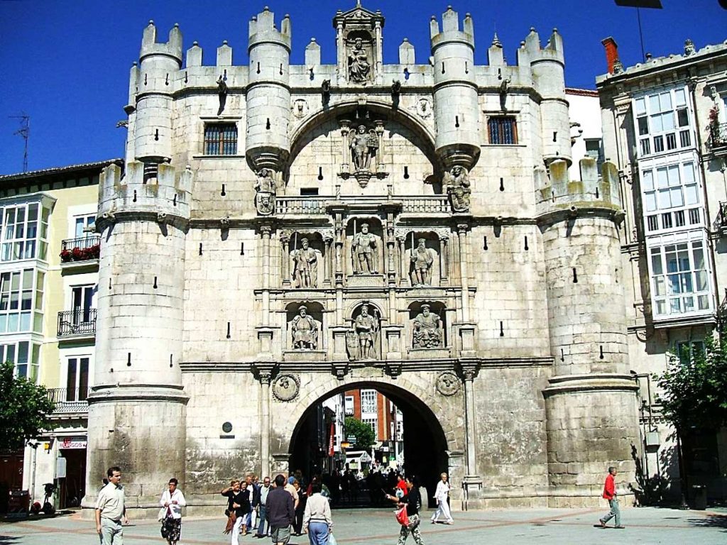 Arco de Santa María en Burgos