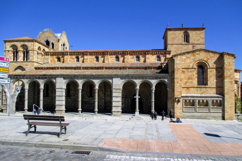basílica de san vicente - un día en Ávila